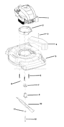 Page A Diagram and Parts List for 7800324 BTP22675HWFC Murray Lawn Mower