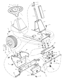 Page G Diagram and Parts List for 7800336 312006x51A Murray Lawn Tractor