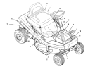 Page B Diagram and Parts List for 7800337 309007x51A Murray Lawn Tractor