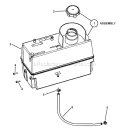 Page F Diagram and Parts List for 7800361 LT135420C Murray Lawn Tractor