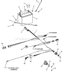 Page D Diagram and Parts List for 7800362 LT155420C Murray Lawn Tractor