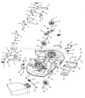 Page A Diagram and Parts List for 7800370 FLT185420 Murray Lawn Tractor