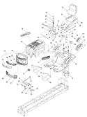 Part Location Diagram of 7400286YP Murray Seat Plate