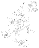 Page J Diagram and Parts List for 7800400 ELT12460H Murray Lawn Tractor