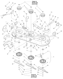Page B Diagram and Parts List for 7800400 ELT12460H Murray Lawn Tractor