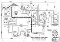Page D Diagram and Parts List for 7800412 EYK125380 Murray Lawn Tractor