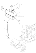 Page F Diagram and Parts List for 7800412 EYK125380 Murray Lawn Tractor