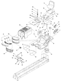 Page G Diagram and Parts List for 7800413 EYK155420G Murray Lawn Tractor
