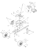 Page J Diagram and Parts List for 7800414 EYK155420H Murray Lawn Tractor