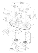 Page B Diagram and Parts List for 7800414 EYK155420H Murray Lawn Tractor