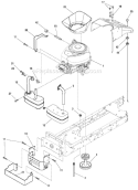 Page E Diagram and Parts List for 7800414 EYK155420H Murray Lawn Tractor