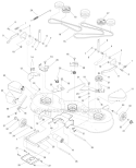 Page A Diagram and Parts List for 7800415 EYK175460H Murray Lawn Tractor