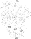 Page B Diagram and Parts List for 7800415 EYK175460H Murray Lawn Tractor