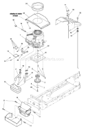 Page E Diagram and Parts List for 7800416 EYK12460H Murray Lawn Tractor