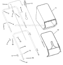 Page B Diagram and Parts List for 7800477 BTP22675HW Murray Lawn Mower