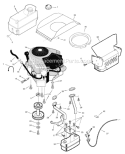 Part Location Diagram of 7102957YP Murray Control, Throttle