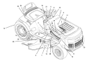 Part Location Diagram of 7102814YP Murray Decal, 24.0/46 R.H. & L.H