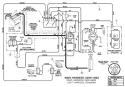 Page D Diagram and Parts List for 7800496 ELB125380G Murray Lawn Tractor
