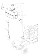 Page F Diagram and Parts List for 7800496 ELB125380G Murray Lawn Tractor