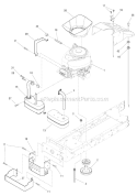 Page E Diagram and Parts List for 7800498 ELB175460H Murray Lawn Tractor