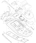 Part Location Diagram of 885269ZYP Murray Plate, Rear