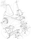 Page G Diagram and Parts List for 7800528 309029x11G Murray Lawn Tractor