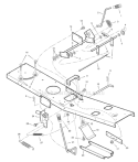 Page F Diagram and Parts List for 7800529 309007x51B Murray Lawn Tractor