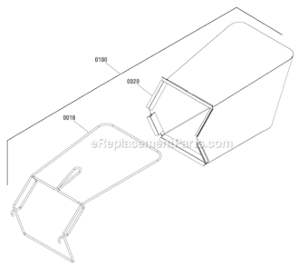 Grass_Bagger_22-In Diagram and Parts List for 7800743  Murray Lawn Mower