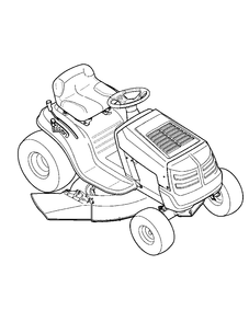 Diagram Diagram and Parts List for M125-38 2012 Murray Lawn Tractor