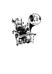 Decals Diagram and Parts List for 624504X6  Murray Snow Blower