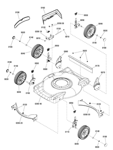Deck Group (7502902) Diagram and Parts List for MD2250FC (7800889)(2012) Murray Lawn Mower