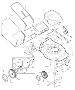 Part Location Diagram of 880428YP Murray Nut M5 Nylon Ins