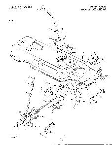 Mower suspension Diagram and Parts List for 38616A  Murray Lawn Tractor