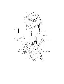 Control panel Diagram and Parts List for 629909X54B  Murray Snow Blower