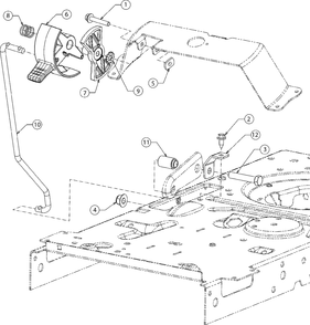 Controls Diagram and Parts List for M175-42 (13BN77SS058)(2020) Murray Lawn Tractor