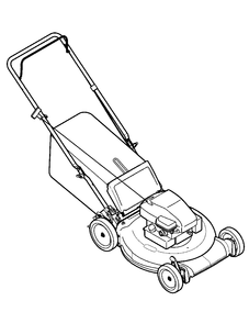 Diagram Diagram and Parts List for ME21625 (11A-B24Z758)(2012) Murray Lawn Mower