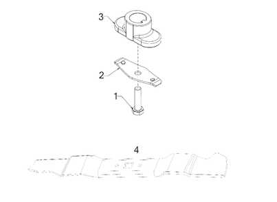 Blade Diagram and Parts List for 11A-B2A9758 2019 Murray Lawn Mower