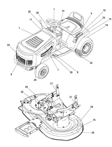 Part Location Diagram of 7103892YP Murray Decal Parklands Lg