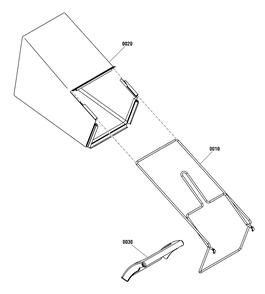 Grass Bag Group (1696369) Diagram and Parts List for MXMH19850EX (1696369-00)(2013) Murray Lawn Mower