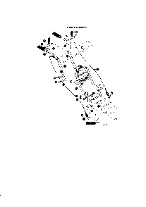 Handle assembly Diagram and Parts List for 622504X8  Murray Snow Blower