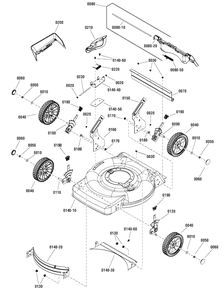 Deck Group (7503007) Diagram and Parts List for M22550FC (7800890)(2012) Murray Lawn Mower