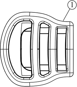 Height Adjustment Knob Diagram and Parts List for 11A-A0BV758 2019 Murray Lawn Mower