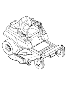 Diagram Diagram and Parts List for MZ2142 (17AC2ACS058)(2012) Murray Lawn Tractor