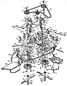 Part Location Diagram of 166X27 Murray Spring