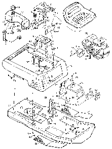 Part Location Diagram of STD512505 Murray Screw