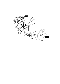 Frame components Diagram and Parts List for 627104X8A  Murray Snow Blower