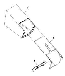 Part Location Diagram of 703601 Murray Frame Assembly