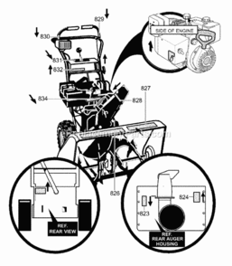Part Location Diagram of 761044 Murray DECAL, CRAFTSMAN