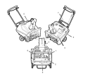 Page B Diagram and Parts List for C950-52735-0 2007 Murray Snow Blower