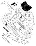 Page A Diagram and Parts List for C950-60405-2  Murray Lawn Tractor